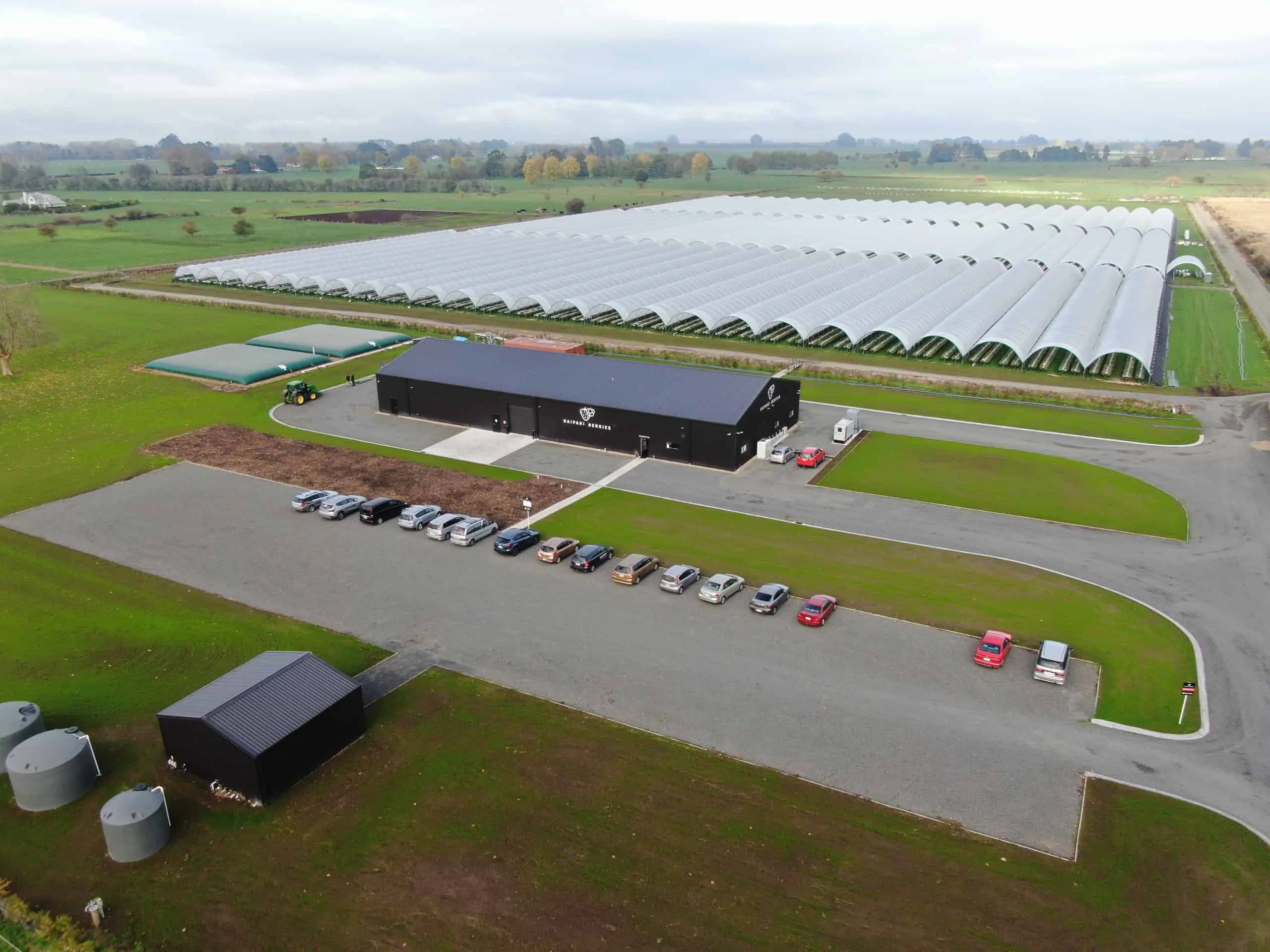 Kaipaki Berries commercial construction waikato project