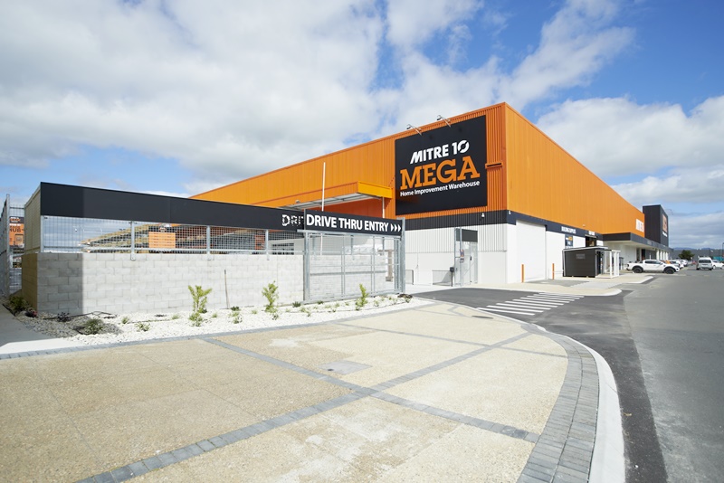 Mitre 10 – Renovation commercial construction waikato project